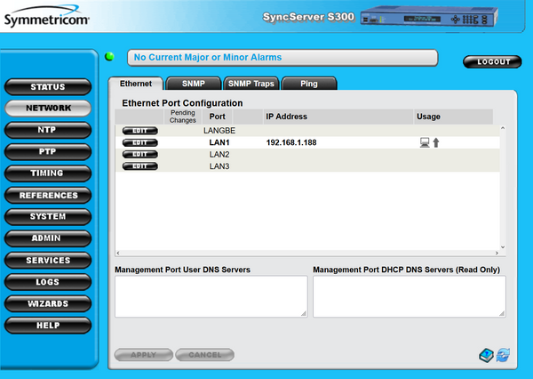 Symmetricom SyncServer PTP S300 UPGRADED GPS IEEE-1588 NTP Network Time Server-www.prostudioconnection.com