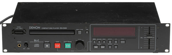 Denon DN-C630 Professional Rackmount CD Player SPDIF Balanced Analog XLR w/Pitch [Used]-www.prostudioconnection.com