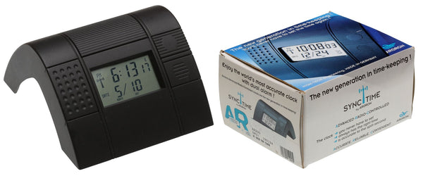 Arcron Sync Time WWVB Radio Controlled Atomic LCD Digital Display Alarm Clock [Used]-www.prostudioconnection.com