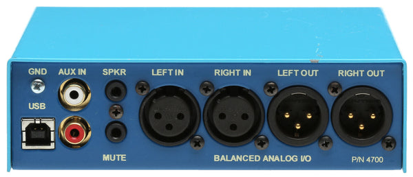 Henry Engineering 4700 USB Matchbox Analog Digital Converter Balanced Audio XLR-www.prostudioconnection.com