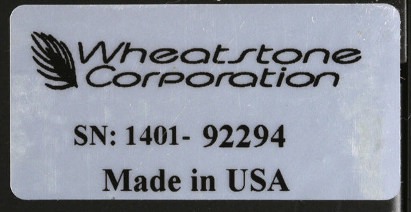 Wheatstone Vorsis M-1 AES Digital 96KHz Voice Processor Preamp Compressor M1-www.prostudioconnection.com