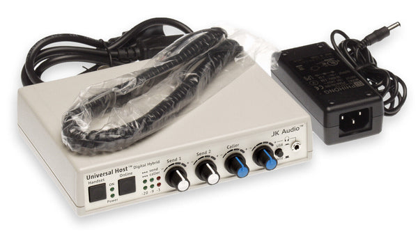 JK Audio Universal Host Digital Hybrid USB Phone Line Audio Recording Interface-www.prostudioconnection.com