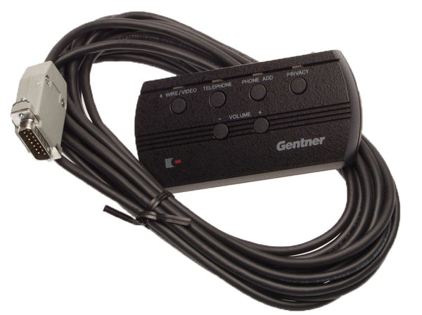 Gentner TI/GT Wired 6 Button 4 LED Conference Hybrid Remote Control 910-110-100-www.prostudioconnection.com