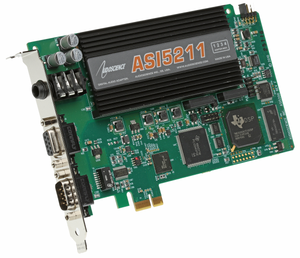 AudioScience ASI5211 Broadcast Mic Preamp Balanced Analog PCIe Card - BARE CARD [Refurbished]-www.prostudioconnection.com