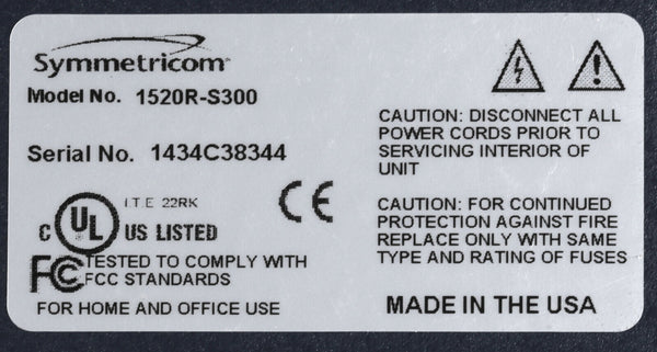 Symmetricom SyncServer PTP S300 UPGRADED GPS IEEE-1588 NTP Network Time Server-www.prostudioconnection.com