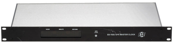 ESE ES-102U UPGRADED ublox GPS SMPTE/EBU TC90 Timecode LED Clock Time Receiver [Used]-www.prostudioconnection.com