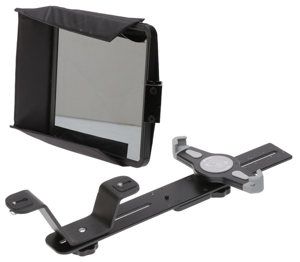 MagiCue Mobile Teleprompter Kit for iPad or Tablet (12in dia) Tripod Mounted [Used]-www.prostudioconnection.com