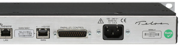 Telos Z/IPStream ProSTREAM AoIP Internet Streaming IP Codec HE-AAC Shoutcast MP3-www.prostudioconnection.com
