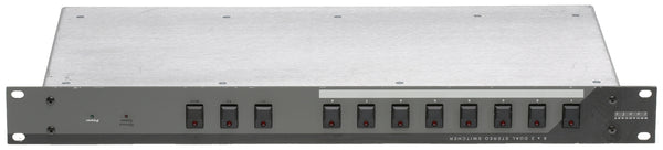 Broadcast Tools 8x2 Dual Audio Stereo Switcher Router Silence Sensor RS-232 GPI-www.prostudioconnection.com