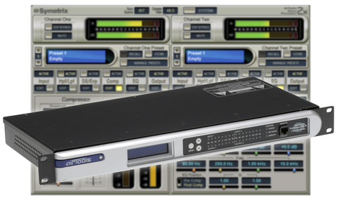 Airtools Symetrix 2X AES Digital Voice Processor Preamplifier Podcast Voiceover-www.prostudioconnection.com