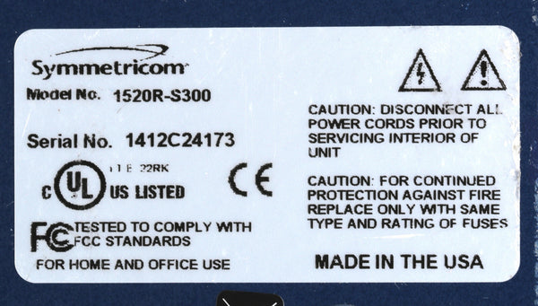Symmetricom SyncServer S300 PTP UPGRADED GPS NTP Network Time Server NEW DISPLAY-www.prostudioconnection.com