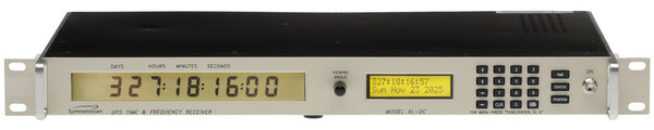 TrueTime Symmetricom XL-DC GPS TCXO 10Mhz Oscillator LCD Clock IRIG-B 1PPS w/FTM [Refurbished]-www.prostudioconnection.com