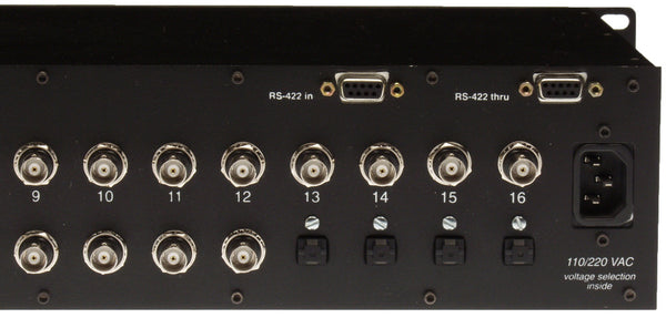 Z-Sys Z-16.16 Digital Detangler XLR BNC TOSlink SPDIF 4:8:4 Audio Router Switch-www.prostudioconnection.com