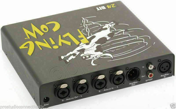M-Audio Flying Cow 24 Bit XLR Analog AES/EBU S/PDIF Digital Analog Converter NEW-www.prostudioconnection.com