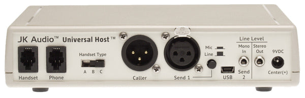 JK Audio Universal Host Digital Hybrid USB Phone Line Audio Recording Interface-www.prostudioconnection.com