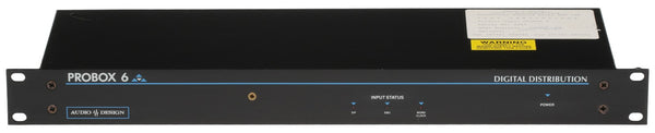 Audio Design Probox 6 AES Digital Audio Wordclock S/PDIF Distribution Amplifier-www.prostudioconnection.com