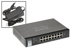 Cisco RV-325 14 Port Gigabit Wired VPN Router OpenVPN SPI Firewall IPSec RV325 [Used]-www.prostudioconnection.com