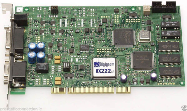 Digigram VX222 v2 24bit AES/EBU Digital Audio Balanced XLR Broadcast NEW IN BOX-www.prostudioconnection.com