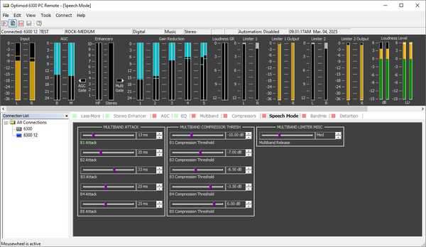 Orban Optimod 6300 5-Band Web AES DAB Digital Audio Broadcast Loudness Processor-www.prostudioconnection.com