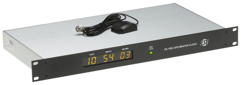 ESE ES-102U GPS Satellite SMPTE/EBU TC90 Timecode Atomic LED Clock Time Receiver [Used]-www.prostudioconnection.com