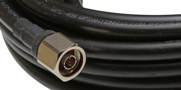 50ft LMR-400 RG-8 Low Loss GPS Antenna Downlead Coax Cable w/ N Connector Male-www.prostudioconnection.com