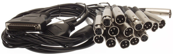 NEW Digigram SC163100101 VX882HR XLR Breakout Interface Cable Analog AES Digital-www.prostudioconnection.com
