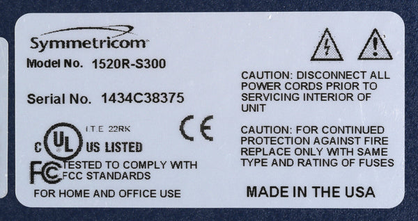 Symmetricom SyncServer PTP S300 UPGRADED GPS IEEE-1588 NTP Network Time Server-www.prostudioconnection.com