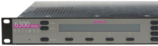 Orban Optimod 6300 DAB AES/EBU 5-Band Web Digital Audio Processor CBS Loudness [Used]-www.prostudioconnection.com