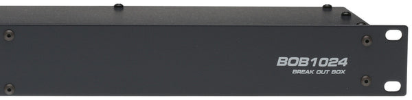 AudioScience BOB1024 Sound Card XLR Breakout Box Rackmount w 50 Pin Analog Cable-www.prostudioconnection.com