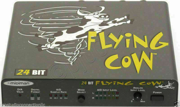 M-Audio Flying Cow 24 Bit XLR Analog AES/EBU S/PDIF Digital Analog Converter NEW-www.prostudioconnection.com