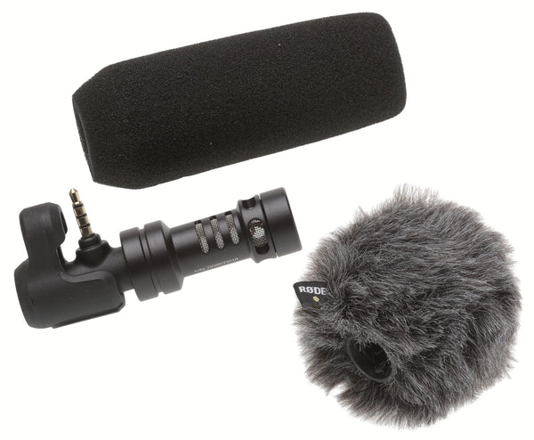 Rode VideoMic Me Directional Shotgun Microphone TRRS Analog iPhone iPad Devices [Used]-www.prostudioconnection.com