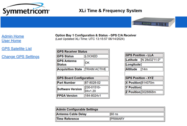 Symmetricom XLi UPGRADED Furuno GPS 10MHz TCXO Oscillator NTP Server w/ PPO TIET-www.prostudioconnection.com