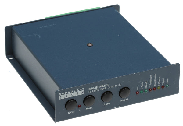 Broadcast Tools SM-III Silence Monitor III Plus Audio Loss Failover Alarm Relay-www.prostudioconnection.com
