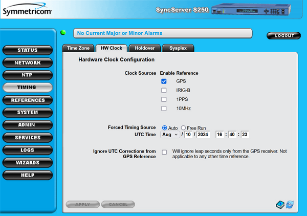 Symmetricom SyncServer S250 OCXO UPGRADED u-blox GPS NTP Network Time Server [Used]-www.prostudioconnection.com