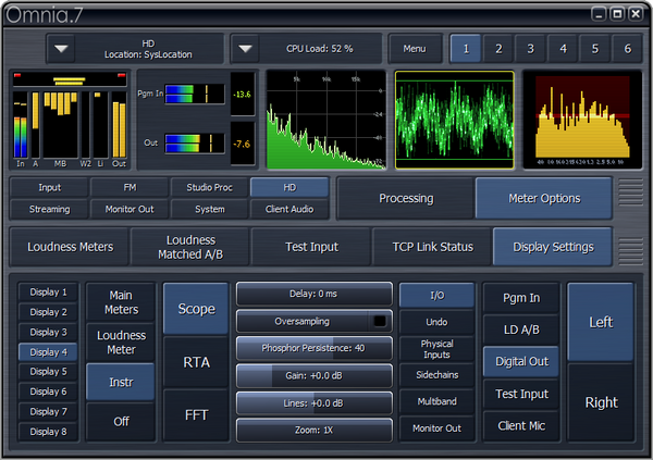 Telos Alliance Omnia 7 FM HD Radio Broadcast Audio Processor w/ Streaming & RDS-www.prostudioconnection.com
