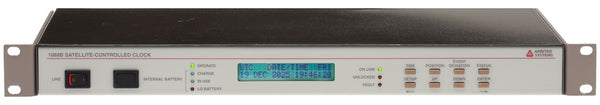 Arbiter Systems 1088B GPS Atomic Clock Time Receiver LCD Display IRIG-B Timecode [Refurbished]-www.prostudioconnection.com