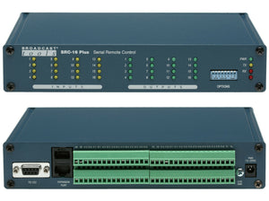 Broadcast Tools SRC-16 Plus Serial Remote Control Relay Contact Closure Output [Used]-www.prostudioconnection.com