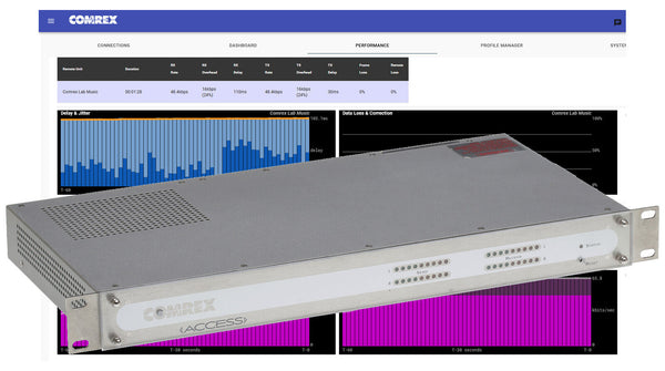 Comrex ACCESS Audio Over IP AAC Codec Internet AES AoIP Transmission Endpoint-www.prostudioconnection.com