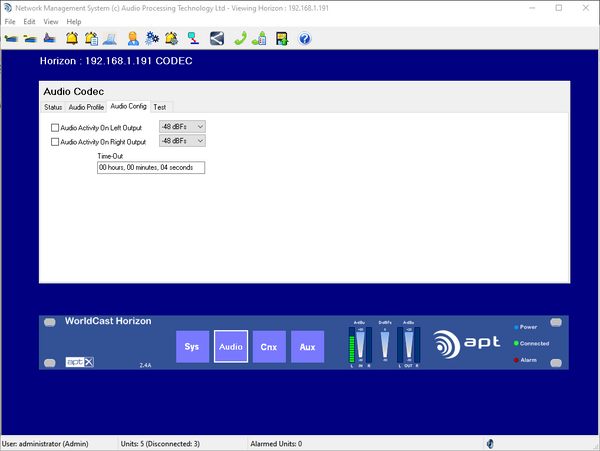 Worldcast Horizon APT-X Stereo Audio IP Codec w Broadcast Feature Set Analog XLR-www.prostudioconnection.com