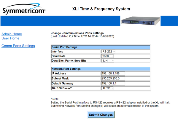 Symmetricom XLi OCXO UPGRADED GPS 10MHz LPN Oscillator NTP Time Server IRIG-B-www.prostudioconnection.com