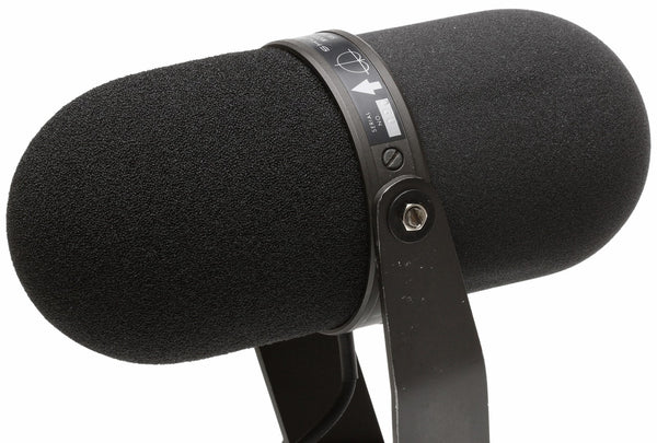 Shure SM-5B Broadcast Voiceover Mic Cardioid Dynamic Vocal Boom Microphone SM5B-www.prostudioconnection.com
