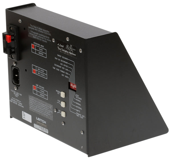 Leitch ADC-5105 L Illuminated 5" Studio Analog Desktop Clock SMPTE/EBU Timecode-www.prostudioconnection.com