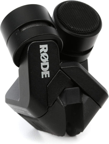 RODE i-XY 24/96 Stereo Condenser Microphone for iOS Lightning Devices NEW/SEALED [New]-www.prostudioconnection.com