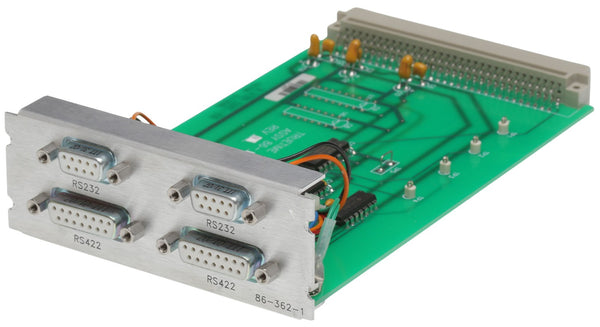 TrueTime Symmetricom 86-362-1 XL-DC RS-232 RS-422 Data I/O Expansion Card Module [Used]-www.prostudioconnection.com