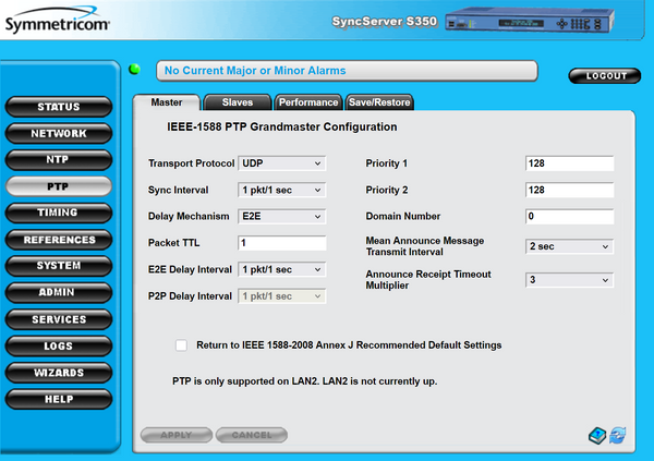 Symmetricom PTP SyncServer S350 Furuno UPGRADED GPS NTP Network Time Server 10Mh-www.prostudioconnection.com