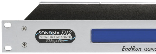 Endrun Technologies Sonoma D12 GPS OCXO NTP Network Time Server w HTTP & Dual AC-www.prostudioconnection.com