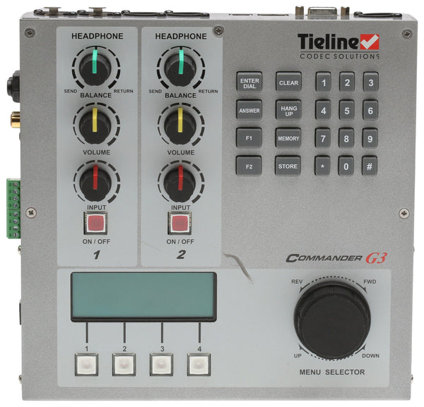 Tieline Commander G3 TLF300 Field Portable Remote Codec Audio Over IP POTS-www.prostudioconnection.com