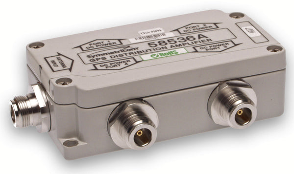 Symmetricom 58536A GPS 1x4 4-Way Active Antenna Signal Splitter Divider N Female-www.prostudioconnection.com