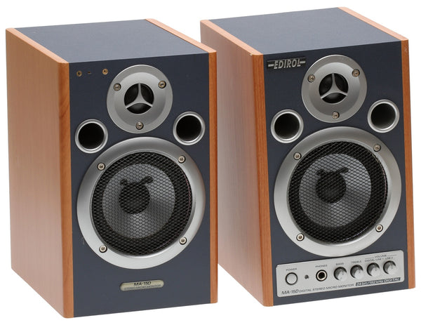 Edirol Roland MA-15D Desktop Studio Powered Nearfield Monitors S/PDIF Digital [Used]-www.prostudioconnection.com