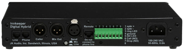 JK Audio Innkeeper 1x Digital Hybrid Broadcast Phone Audio Console Interface IFB-www.prostudioconnection.com